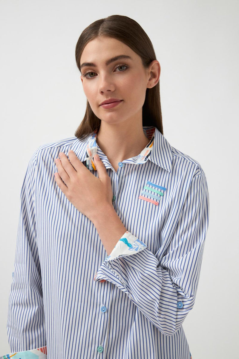 CAMISA TINTA / WOMAN SHIRT