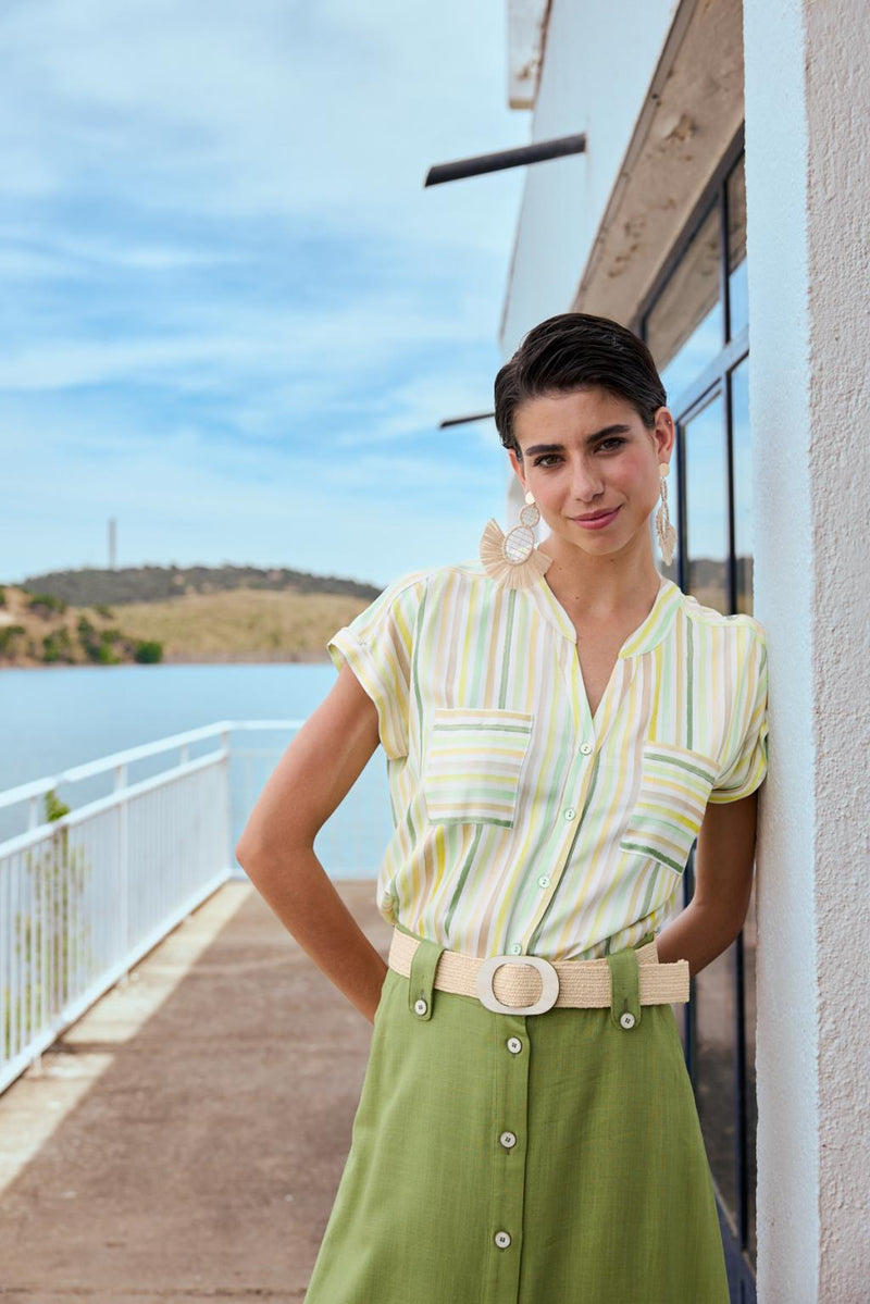 CAMISA TINTA / WOMAN SHIRT