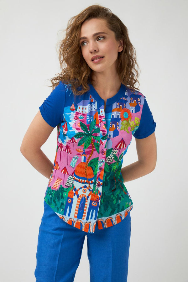 CAMISA TINTA / WOMAN SHIRT