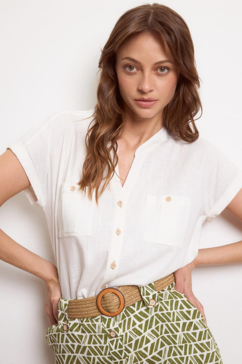 CAMISA TINTA- / WOMAN SHIRT