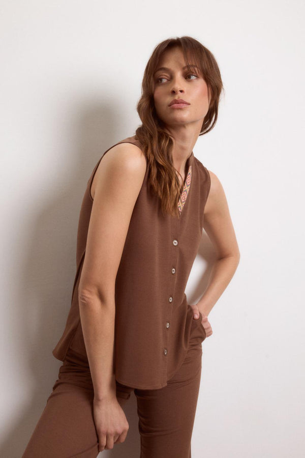 CAMISA TINTA- / WOMAN SHIRT