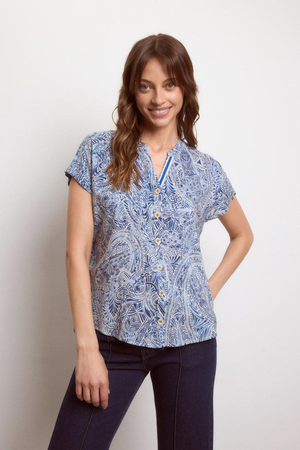 CAMISA TINTA- / WOMAN SHIRT
