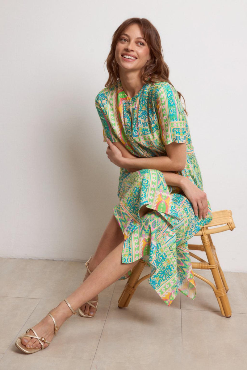 VESTIDO TINTA- / WOMAN DRESS