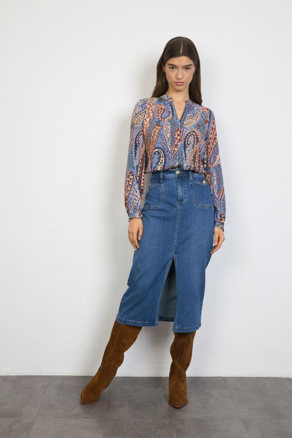 CAMISA TINTA / WOMAN SHIRT