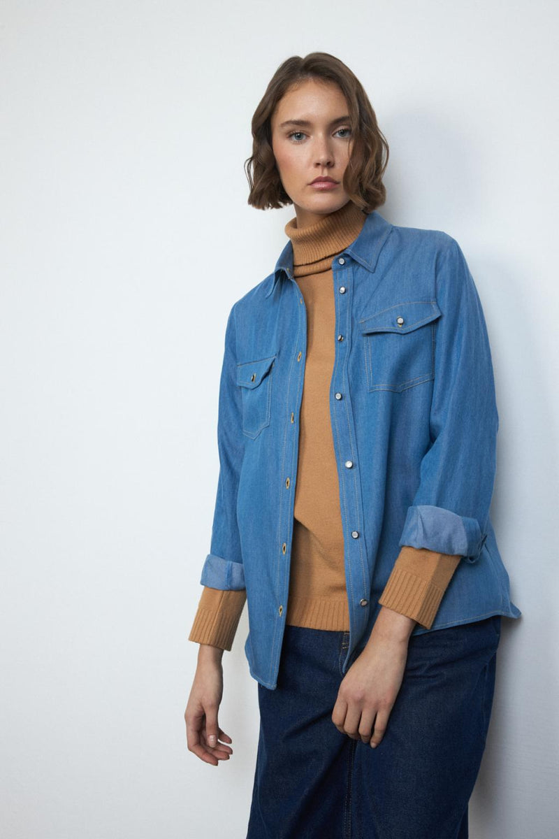 CAMISA TINTA / WOMAN SHIRT
