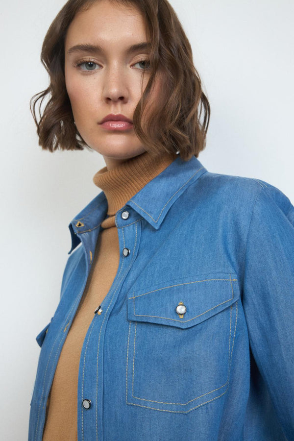CAMISA TINTA / WOMAN SHIRT