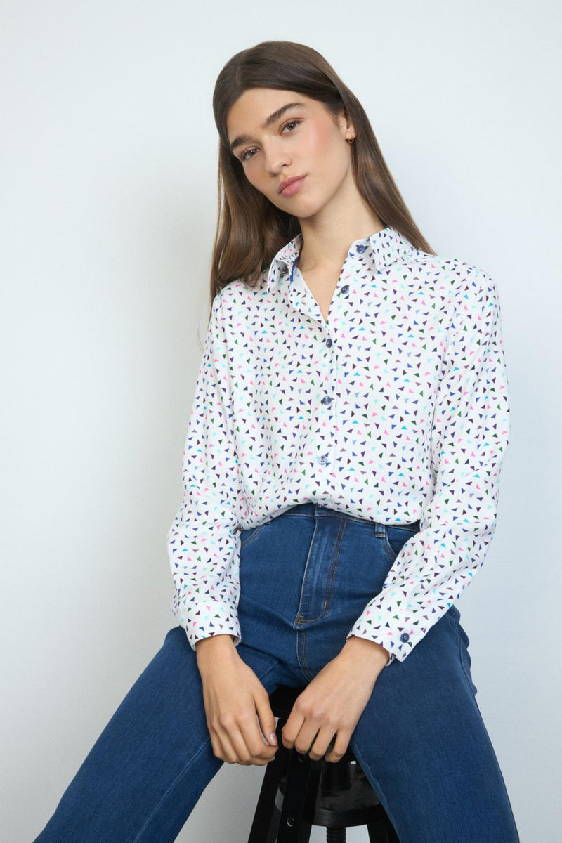 CAMISA TINTA / WOMAN SHIRT