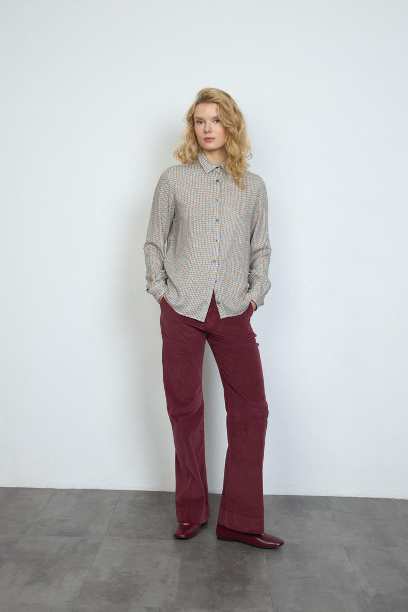 CAMISA TINTA / WOMAN SHIRT