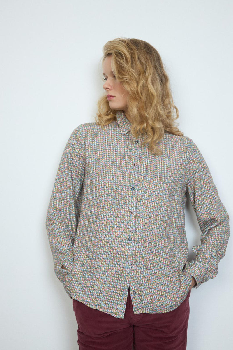 CAMISA TINTA / WOMAN SHIRT
