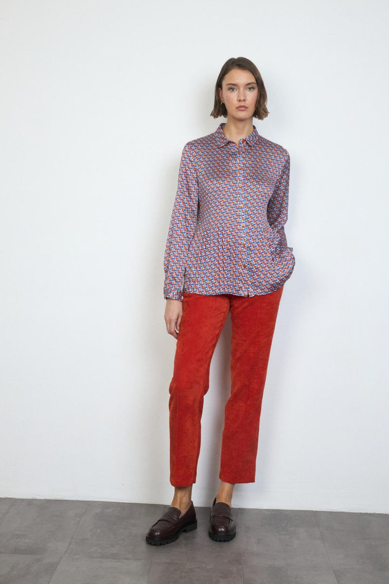 CAMISA TINTA / WOMAN SHIRT
