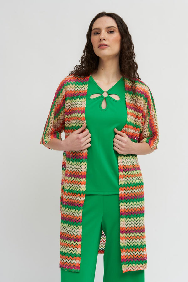 CHAQUETA PUNTO TINTA- / WOMAN KNITWEAR