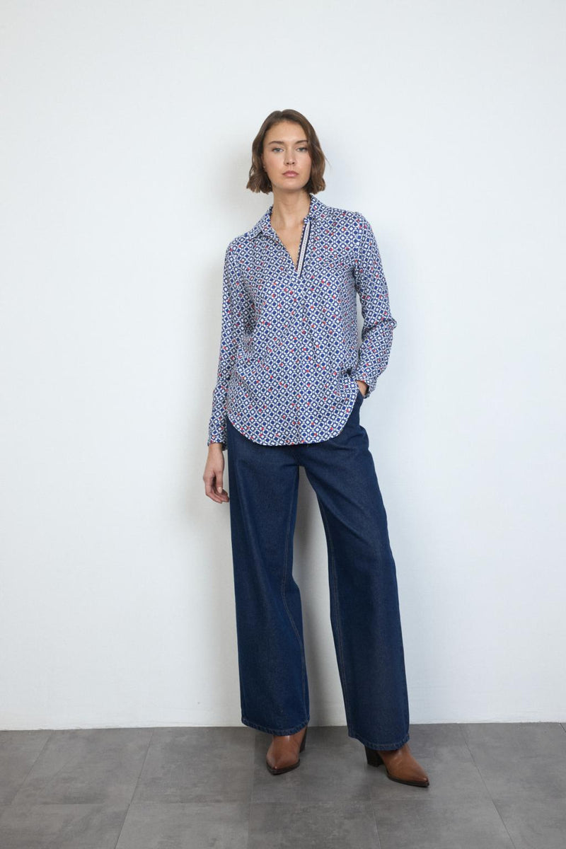 CAMISA TINTA / WOMAN SHIRT
