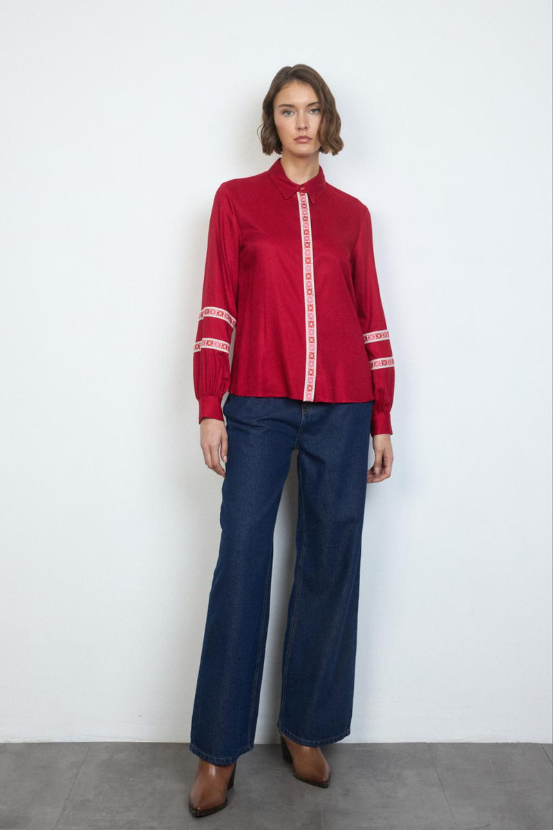 CAMISA TINTA / WOMAN SHIRT