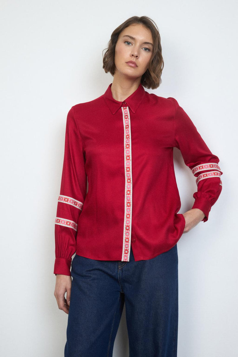CAMISA TINTA / WOMAN SHIRT
