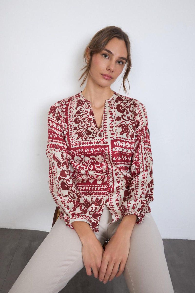 CAMISA TINTA / WOMAN SHIRT