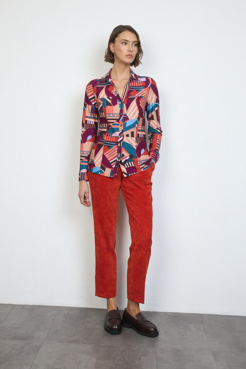 CAMISA TINTA / WOMAN SHIRT