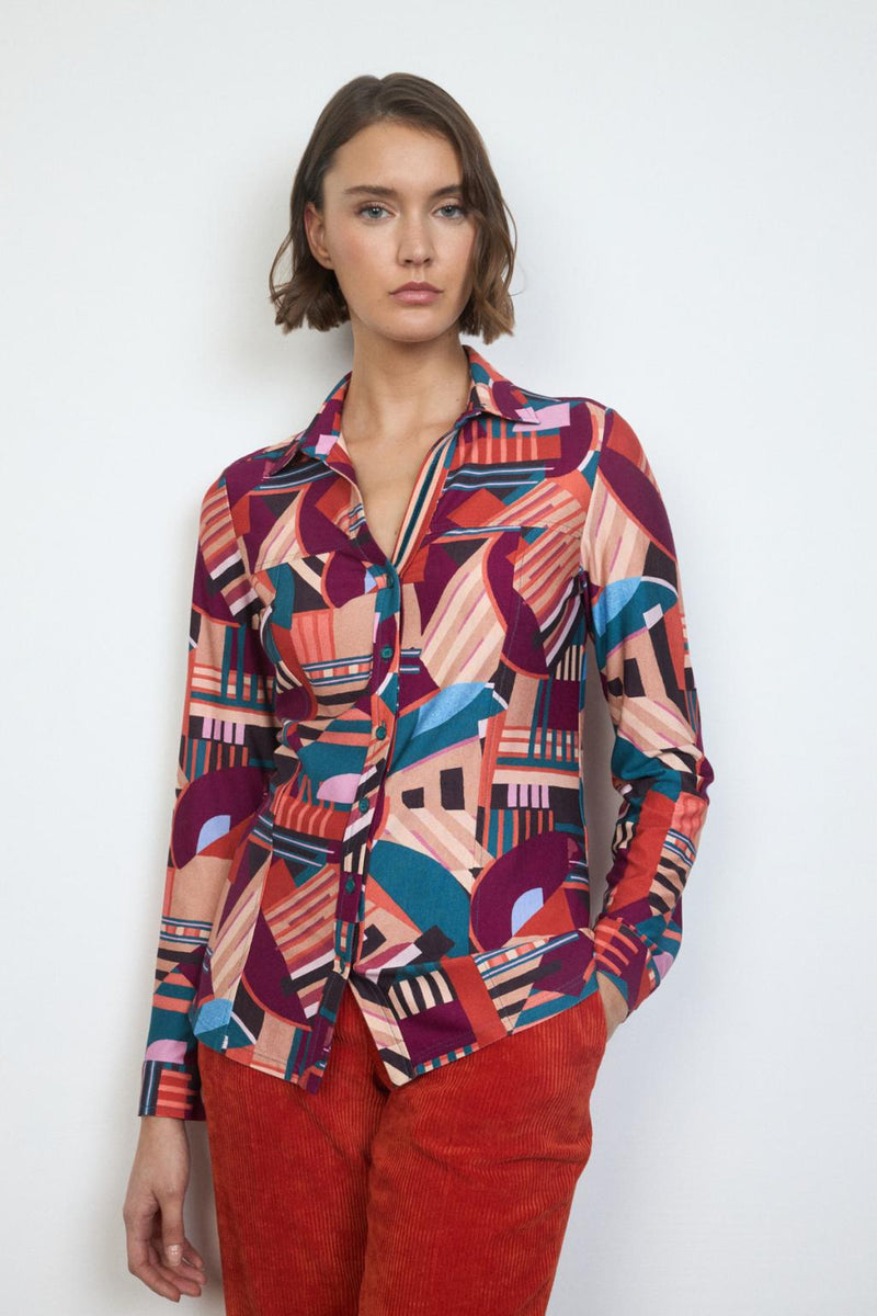 CAMISA TINTA / WOMAN SHIRT