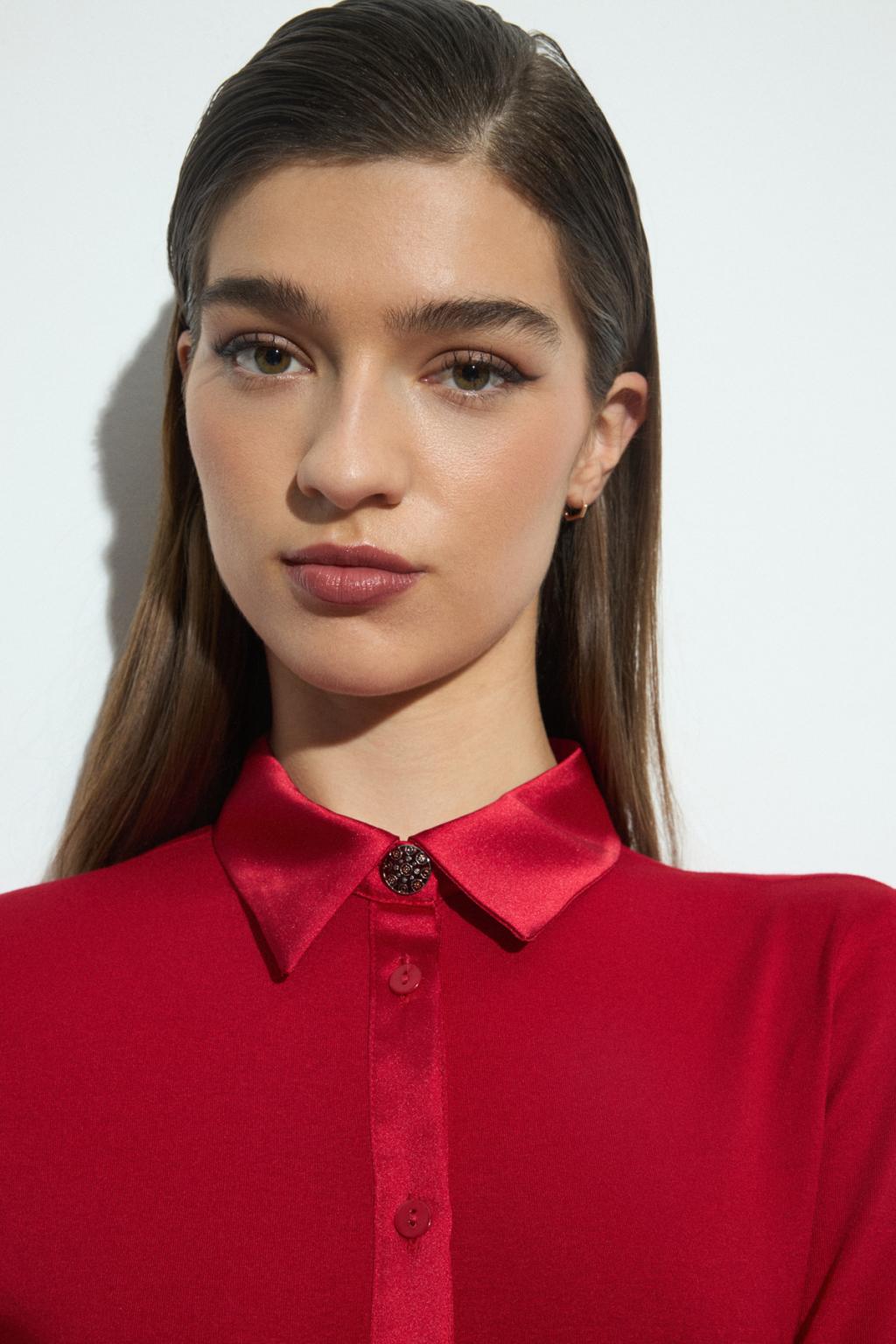 Camisa Barcial Rubí