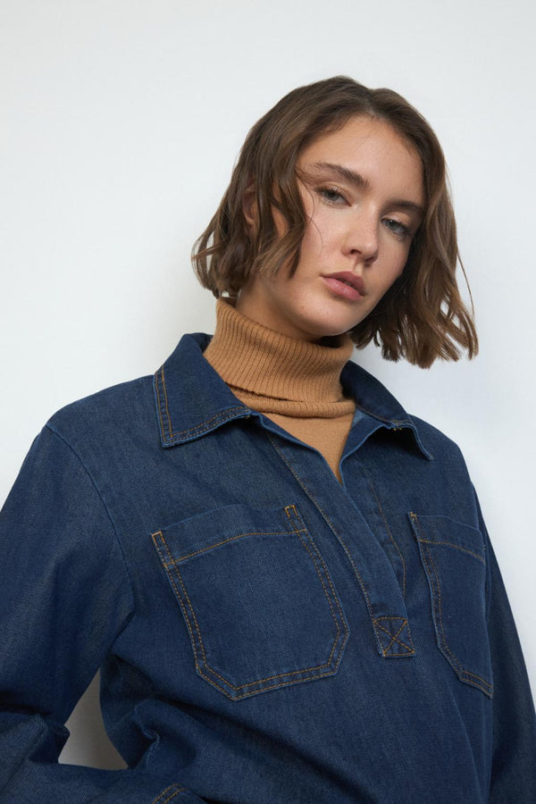 CAMISA TINTA / WOMAN SHIRT