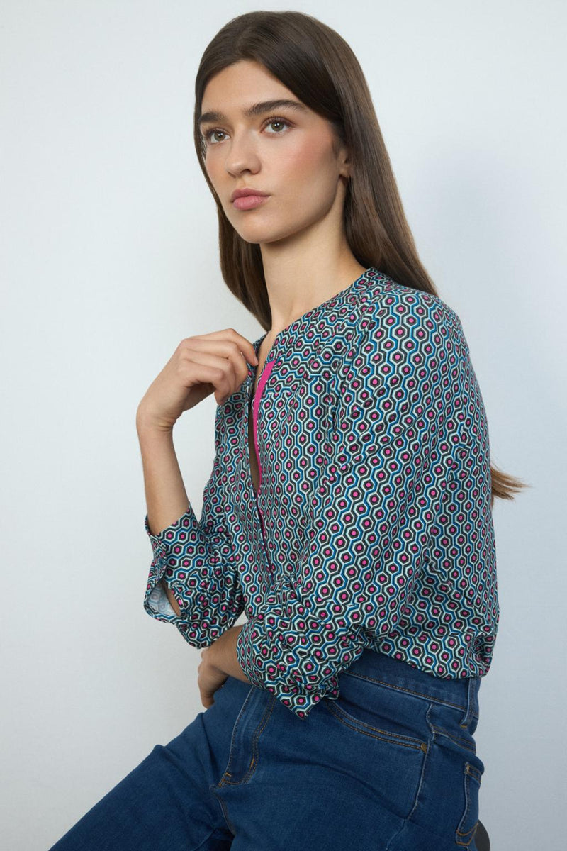 CAMISA TINTA / WOMAN SHIRT
