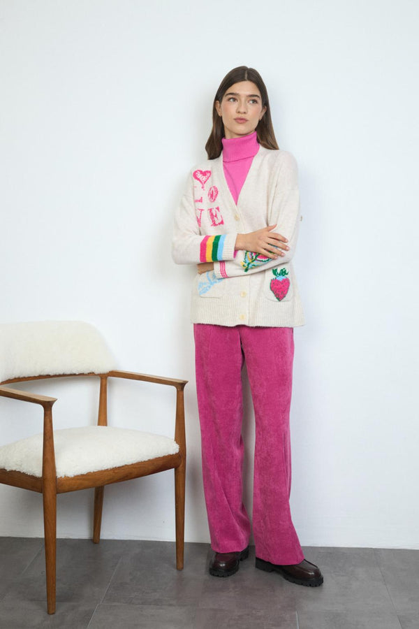 PUNTO CHAQUETA TINTA / WOMAN KNITWEAR