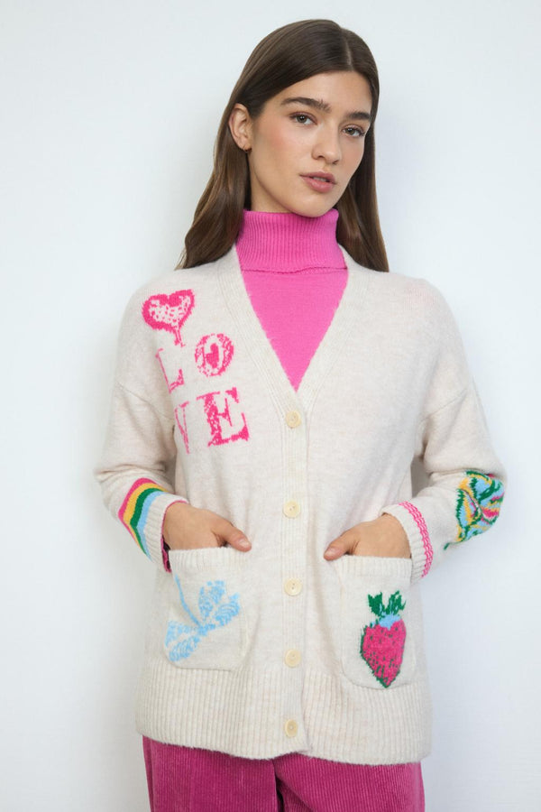 PUNTO CHAQUETA TINTA / WOMAN KNITWEAR