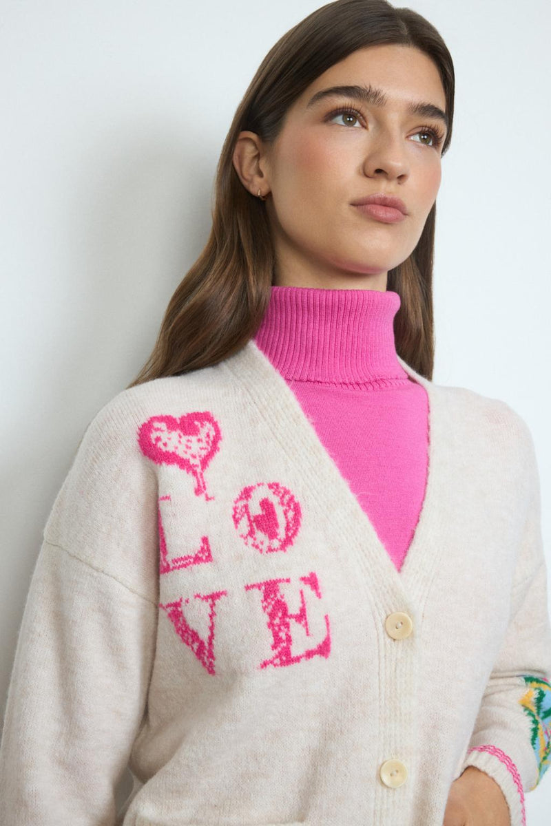 PUNTO CHAQUETA TINTA / WOMAN KNITWEAR