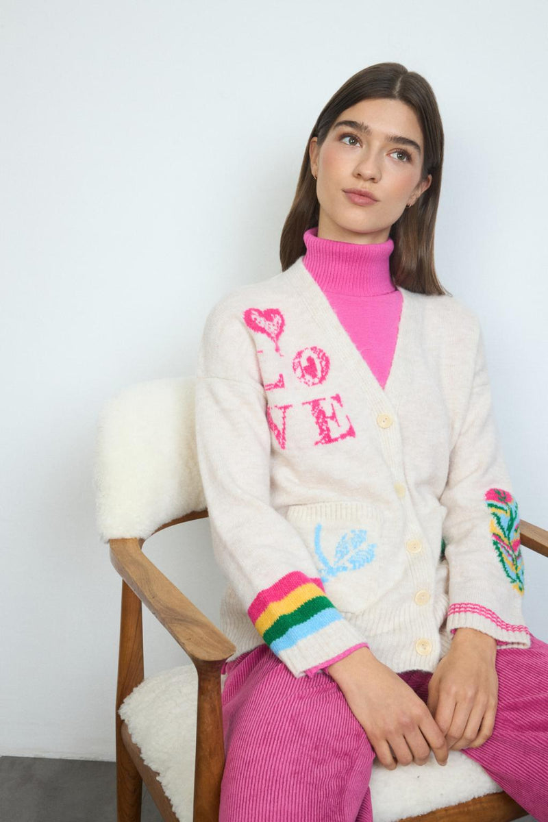 PUNTO CHAQUETA TINTA / WOMAN KNITWEAR