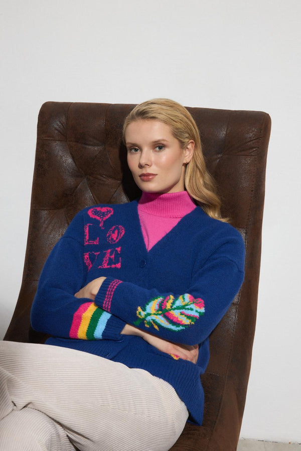 PUNTO CHAQUETA TINTA / WOMAN KNITWEAR