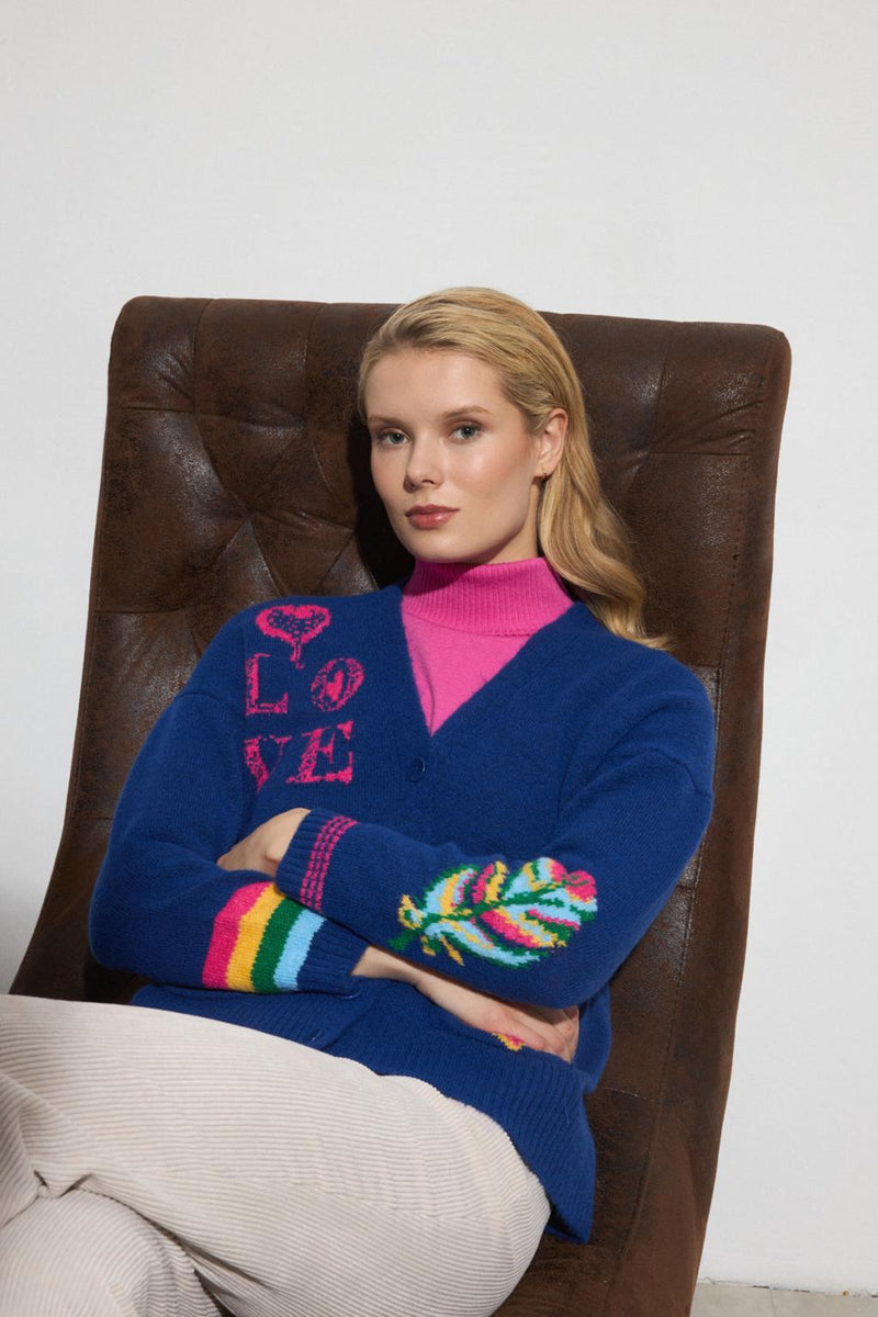 PUNTO CHAQUETA TINTA / WOMAN KNITWEAR