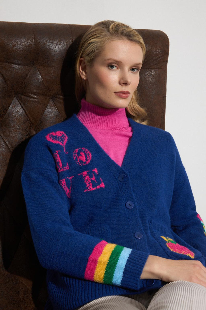 PUNTO CHAQUETA TINTA / WOMAN KNITWEAR