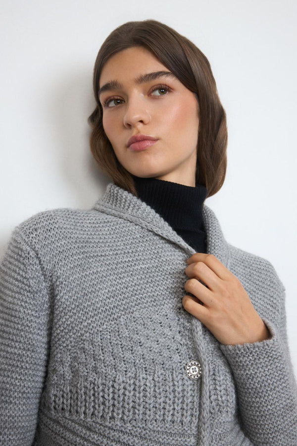 PUNTO CHAQUETA TINTA / WOMAN KNITWEAR