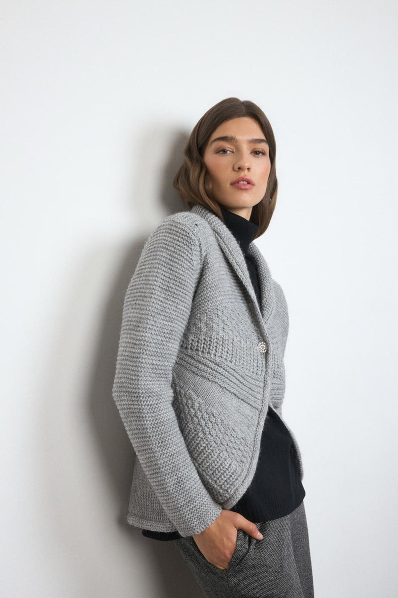 PUNTO CHAQUETA TINTA / WOMAN KNITWEAR