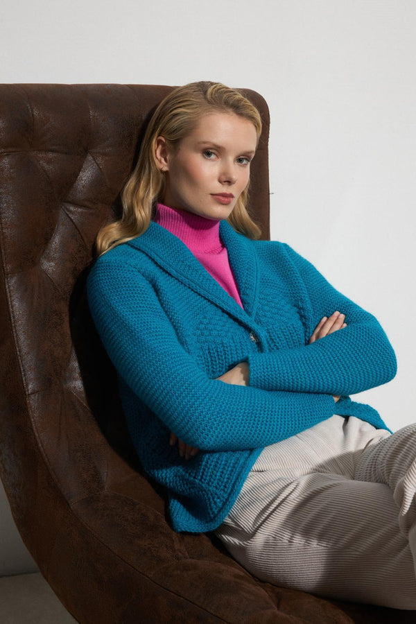PUNTO CHAQUETA TINTA / WOMAN KNITWEAR