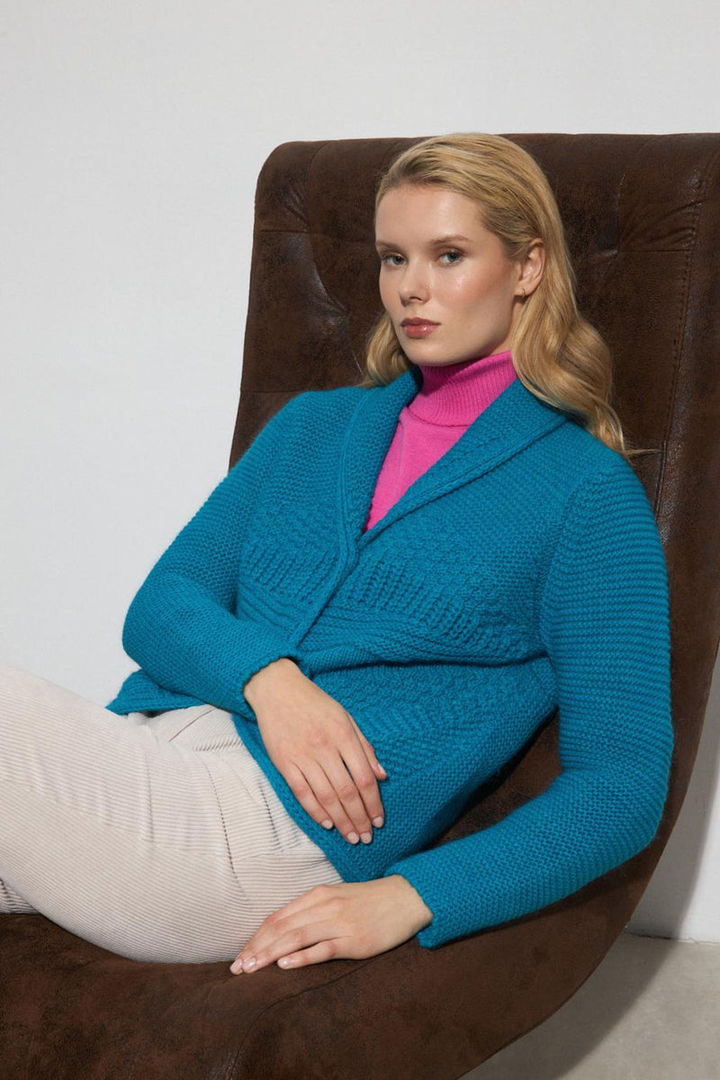 PUNTO CHAQUETA TINTA / WOMAN KNITWEAR