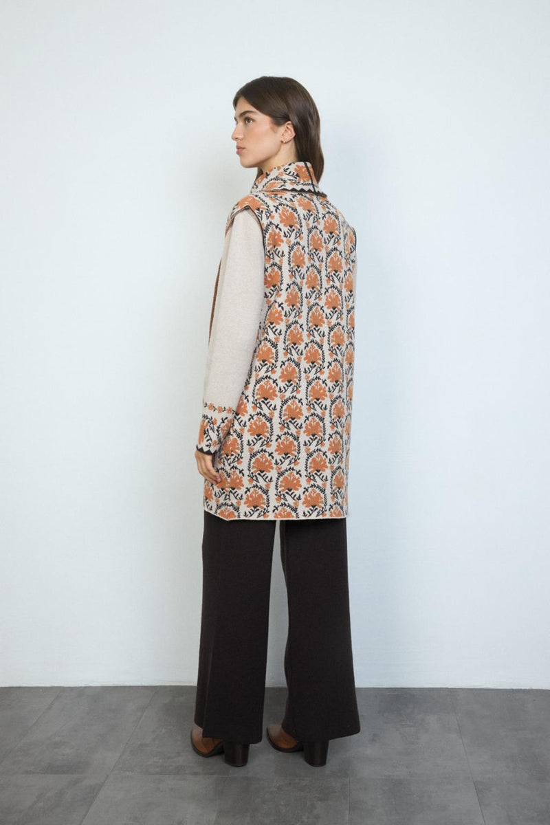 PUNTO CHALECO  BARILOCHE / WOMAN KNIT WAISTCOAT