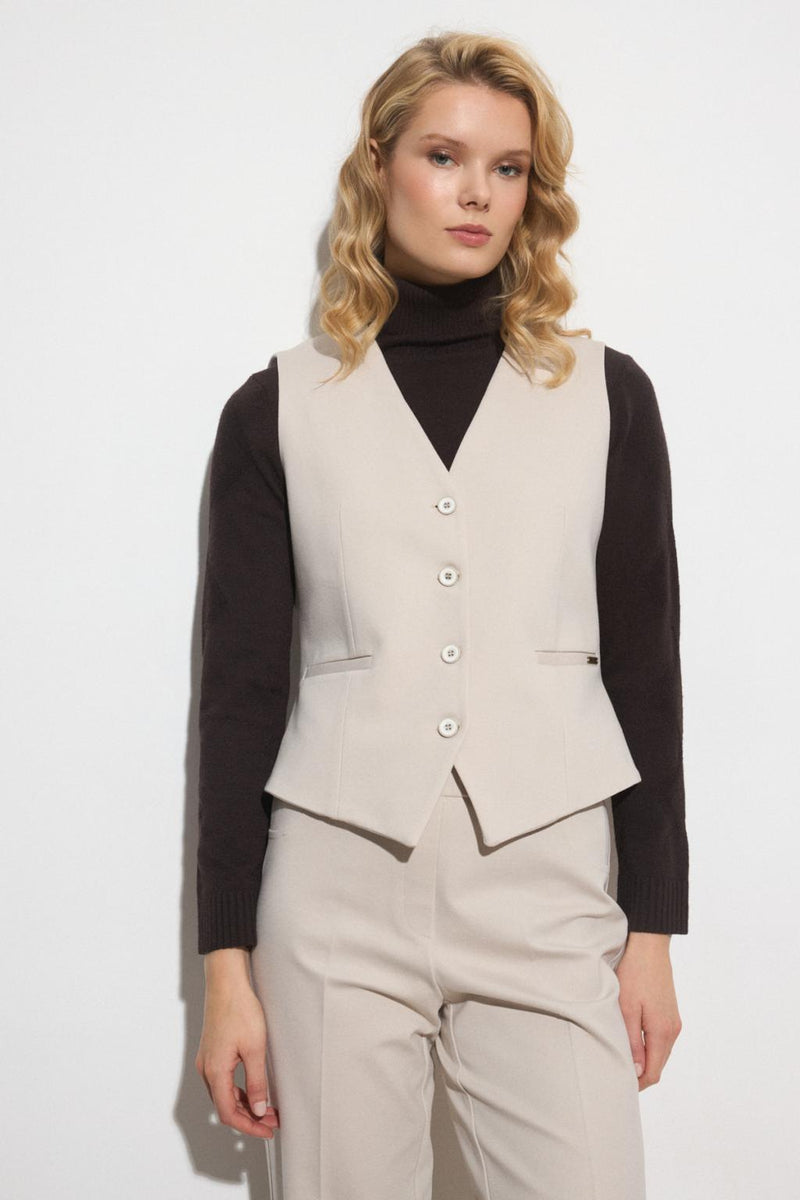 CHALECO TINTA / WOMAN WAISTCOAT