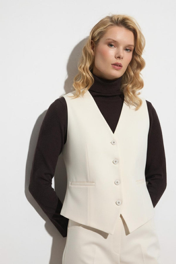 CHALECO TINTA / WOMAN WAISTCOAT