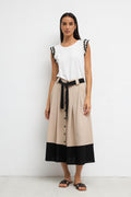 Falda Casandra Beige