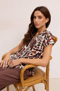 Camisa Anela Chocolate