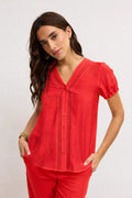 Camisa Catia Rojo