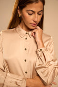 Camisa Rhea Beige