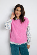 Chaleco Desia Rosa