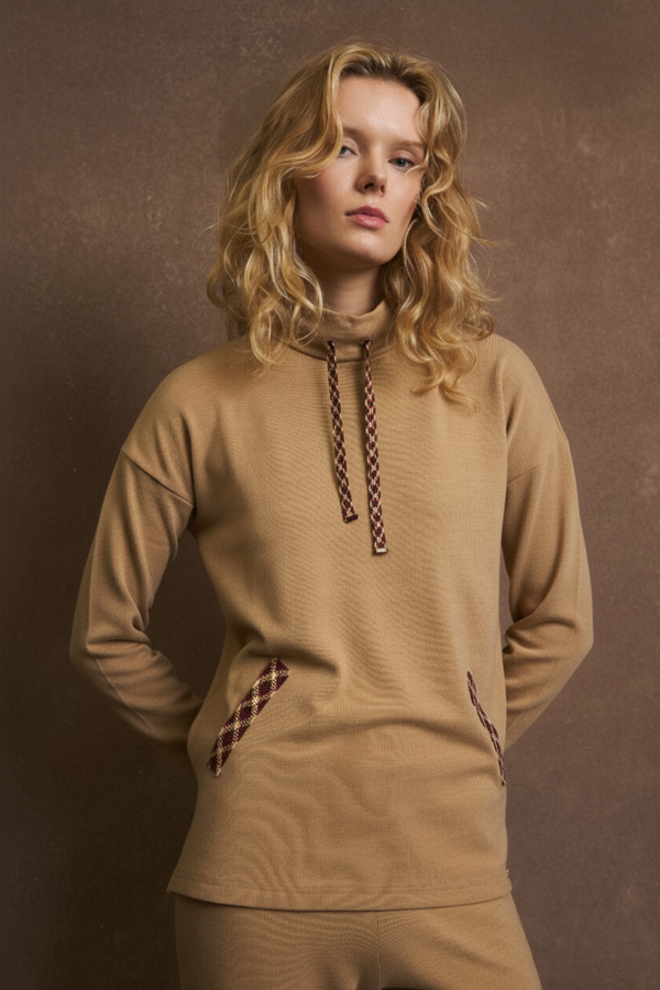 Camiseta Aelia Camel