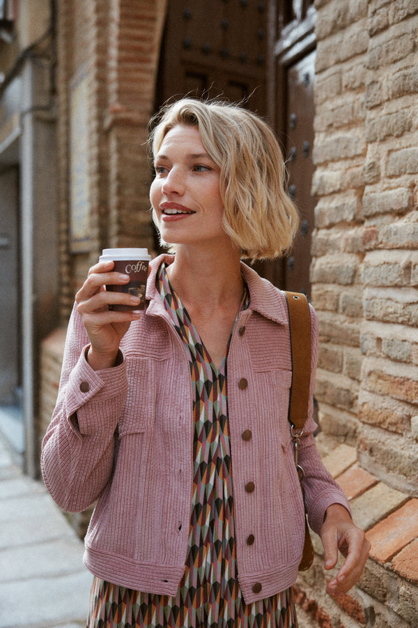 Chaqueta Alces Rosa