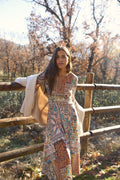 Vestido Lila Multicolor