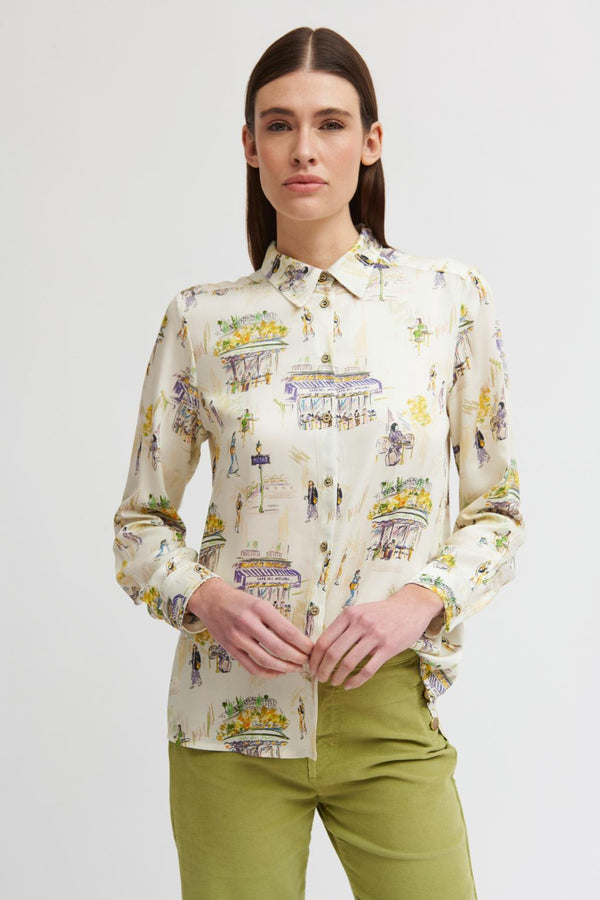 CAMISA TINTA / WOMAN SHIRT