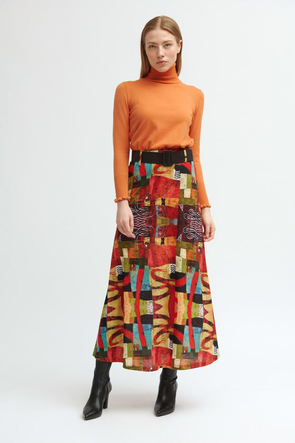 FALDA TINTA / WOMAN SKIRT