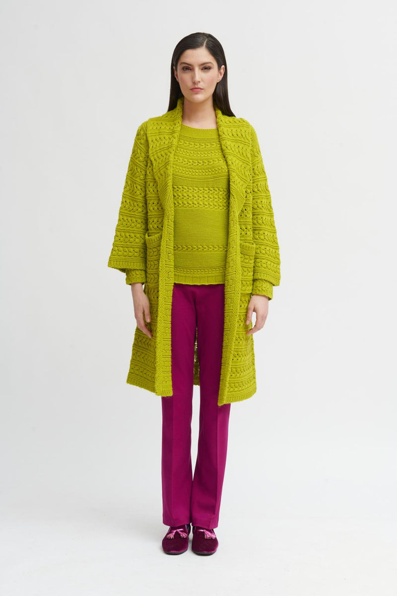 ABRIGO PUNTO BARILOCHE / WOMAN KNIT COAT