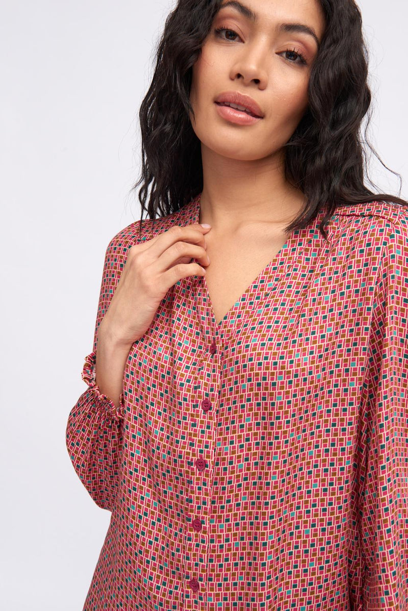CAMISA TINTA / WOMAN SHIRT
